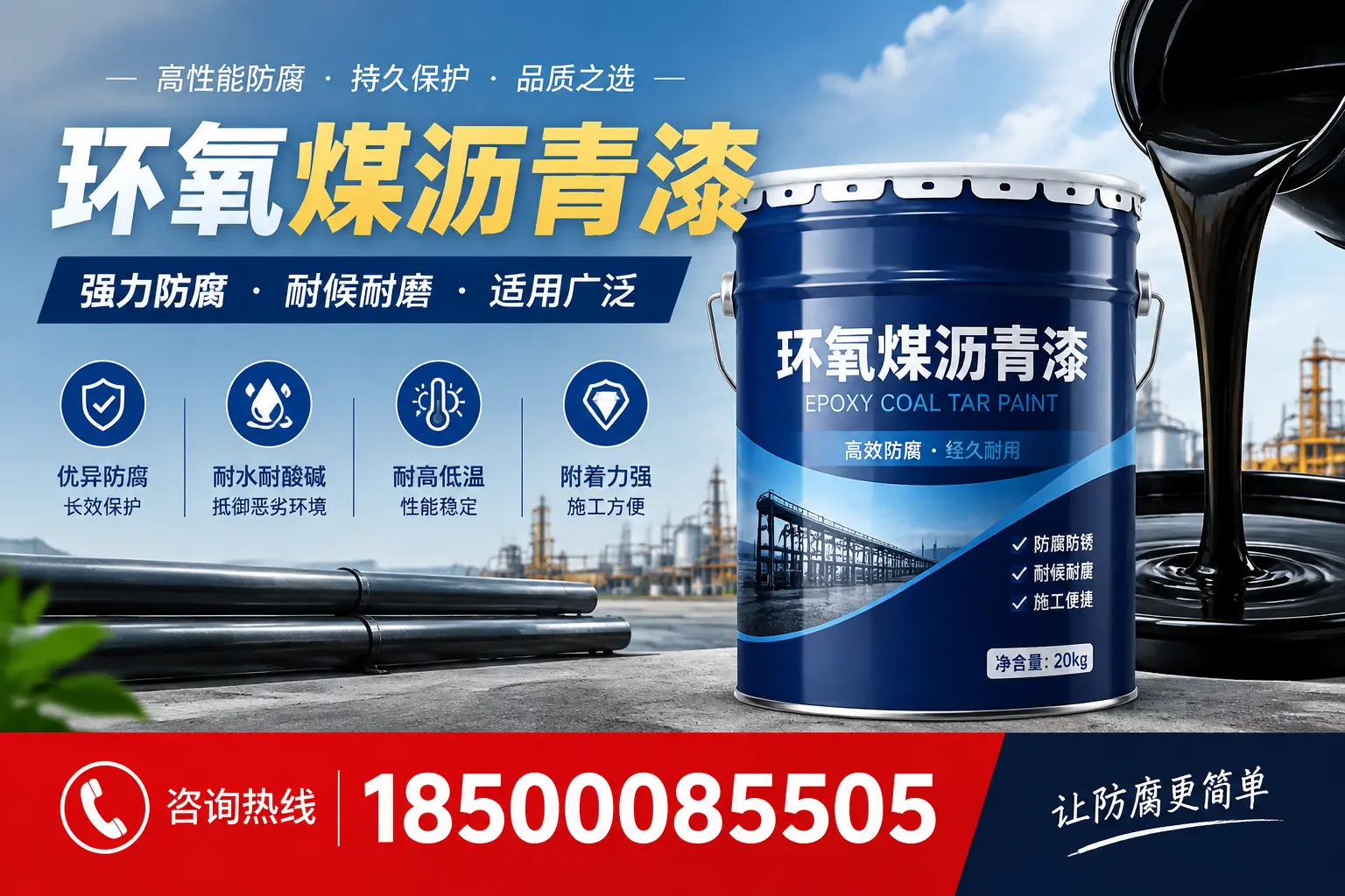 环氧煤沥青漆在不同气候条件下的表现分析,三亚适用性